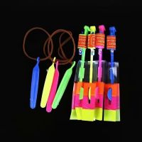 大号发光弹弓飞机 led发光弹射回旋飞机夜市景区儿童玩具|发光小飞箭 20个装