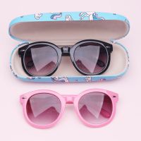新款儿童眼镜女童太阳镜男童墨镜宝宝儿童防紫外线太阳镜圆框眼镜