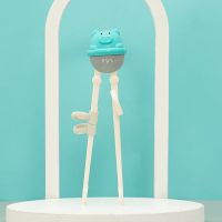 儿童筷子训练筷宝宝筷子训练筷儿童学吃饭筷子儿童练习筷|晴天猪绿色筷子