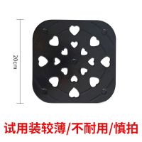 隔热垫餐桌防烫家用锅垫桌垫餐垫盘垫碗垫子砂锅隔热垫耐高温垫|[豪华款方形欧式垫20CM] 8个[装]