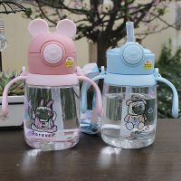 儿童水杯学饮杯男女宝宝吸管塑料杯幼儿园防漏防摔耐磨夏季水壶