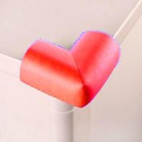 包桌角儿童宝宝婴儿防碰撞保护套桌子茶几安全海绵防撞条护角加厚|红色 6只装