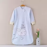 婴儿睡袋春秋薄棉儿童夹棉冬厚睡袍幼儿宝宝棉防踢被新生儿睡袋