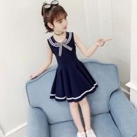 女童连衣裙夏装2020新款韩版洋气儿童学院风小女孩学生公主裙子