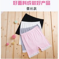 3条装 女童内裤学生儿童防走光安全裤少女平角短裤三分保险打底裤