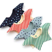 口水巾棉婴儿防水围嘴围兜度可旋转新生宝宝防吐奶围脖春秋