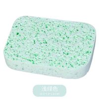 画画美术水粉水彩吸水海绵画笔盒装 绘画 魔力棉汽车去污洗车