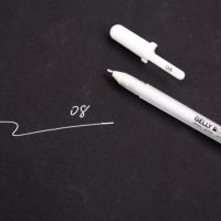 文具 黑卡学生手绘高光笔 金银白色绘画套装