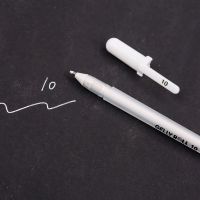 文具 黑卡学生手绘高光笔 金银白色绘画套装