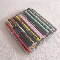 库存绘画彩绘填色水溶油性混装彩色铅色100支品