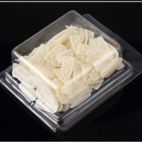 美甲底座莲花座练习甲片塑料圆形支架指甲油胶色板色卡作品展示座