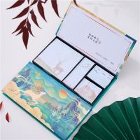 烫金中国风盒装便利贴n次贴古风创意学生可撕便签纸记事便签本子|1盒便利贴丨烫金工艺 (收藏宝贝-优先发货)
