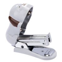 订书机12号标准通用型迷你学生试卷作业本装订器省力订书器|小狗订书机送订书钉（灰色）0455