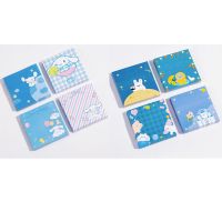 ins风便利贴手账便利贴小清新卡通少女n次贴手帐装饰素材纸|玉桂狗+星空熊[各1套共160张]