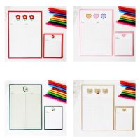 小红书同款牛油果便签本ins便签本小熊网格可撕便签纸英文单词本|小本随机2本 关注店铺送小礼物