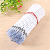 笔芯0.38/0.5mm中性笔芯白杆水笔替换芯黑色针管笔芯