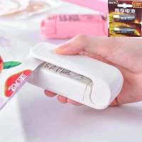 1-2只装便携式迷你零食塑料袋封口机小型热封机封口器|.新款白色.-【1个】+2粒南孚