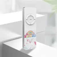 快手热门歌曲mp3音乐播放器迷你运动随身听mp4学生mp3插卡mp3|独角兽 外响版+带卡含200首+四件套