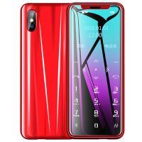 i10迷你儿童学生手机薄小袖珍卡片男女可爱戒网移动联通电信|移动版【红色】 不配送内存卡