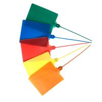 壹米滴答中通百事安能快运标扎带封签物吊挂签扎带果树吊|随机颜色 100个(0.11/个)有铁片款式