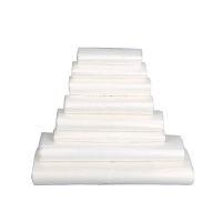 加厚白色背心袋塑料袋透明食品袋外卖打包袋方便袋马夹购物拎袋子|白色加厚10斤装 40*60