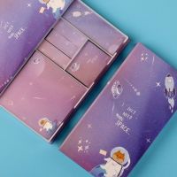 盒装便利贴大号学生用可爱粘性强少女心便签贴纸ins风学习便|星际-柴吉(1盒)