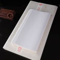 生宣半生半熟宣纸书法纸国画工笔画初学者熟宣纸四尺六尺