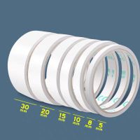 双面胶高粘度棉纸胶带学生手工办公透明薄幼儿园