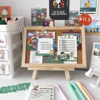ins软木板照片墙装饰家用桌面宿舍照片墙留言板挂式记事板