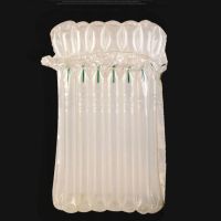 加厚缓冲气柱袋充气柱气泡袋快递填充防摔抗震包装材料酒水保护袋|6柱(内直径约7cm) 内部高30cm(数量100个)