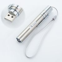 验钞灯紫外线usb充电紫光手持验钞机多功能手电筒小型便携验钱笔|USB直充款[三种光源含紫光]简装