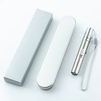 验钞灯紫外线多功能可充电验钞机小型便携式迷你手持紫光笔手电筒|[三光源USB可充电款]铁盒装