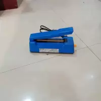 商用月饼封口机可封食品袋牛皮袋锡箔袋无纺布等送加热丝布|塑料壳蓝色100型3MM
