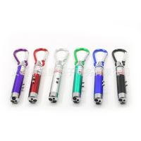 激光笔紫光照明验钞灯三合一验钞笔教鞭笔迷你荧光儿童玩具|紫色 无备用电子