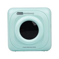 作业帮新品错题打印机小型照片帮帮口袋咕咕迷你抄题器|绿色P1[200dp标清款] 标配+24卷普通+保护套+袋