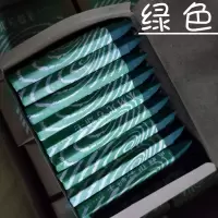 50支 木材记号蜡笔 红色蜡笔 黑色 蓝色 白色石材轮胎布料绿大号|绿色50支一盒