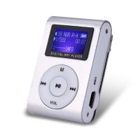 mp3音乐播放器跑步mp4可插卡随身听英语有屏迷你便携mp3|有屏银色 MP3+充电线(送OTG)