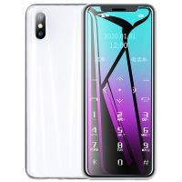 i10迷你儿童学生手机薄小袖珍卡片男女可爱戒网移动联通电信|移动版[白色] 不配送内存卡