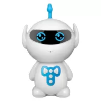 战圣儿童教育陪伴机器人 ai学习机早教机wifi故事机|小胡巴蓝色