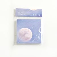 少女心油画便利贴n次贴小清新留言记事贴备忘录可撕便签本小本子|云的一生-[月生]