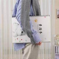 送赠品8k素描本加厚硬底板可爱彩铅本a4美术画画本手绘本