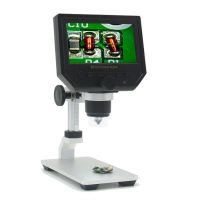 4.3寸高清显微镜手机主板维修电路板焊接珠宝古玩放大镜|铝全金支架+主机