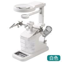 usb高清支架台式放大镜环形灯电洛铁焊接手机家电维修工作台