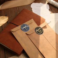 信纸信封套装牛皮纸复古风情书a5表白告白信笺b5信纸简约文艺金典