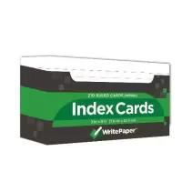index cards 粉色方格美式索引卡 学生单词记事备忘便签纸
