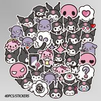 40张库洛米手账素材diy贴纸可爱手机笔记本电脑个性防水贴纸装饰