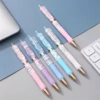 k35中性笔按动笔ins学生0.5m黑笔可爱笔套装笔