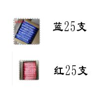 50支 木材记号蜡笔 红色蜡笔 黑色 蓝色 白色石材轮胎布料绿大号