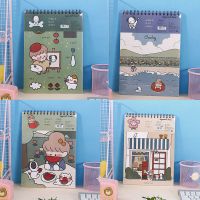 a4卓小花卡通可爱少女素描速写本学生画画工具美术用品记事绘画本