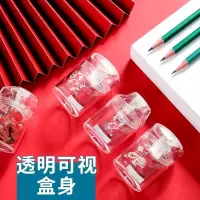 文具小学生迷你卷笔刀儿童透明圆筒削笔器海贼王小型刨笔器、